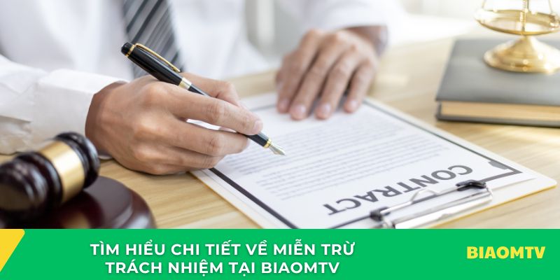 Miễn trừ trách nhiệm